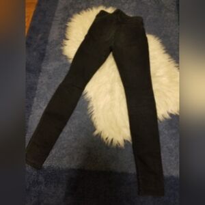 Joe's Flawless The Charlie High Rise Black Skinny Jeans